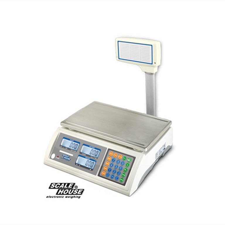 ASGP Dual Interval Counting Retail 6kg Weigh Beam Scale pemasok